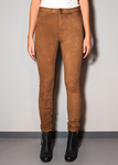 Jenny Trousers Cognac Suede Imitation