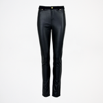 Jenny Trousers Leather/Jersey